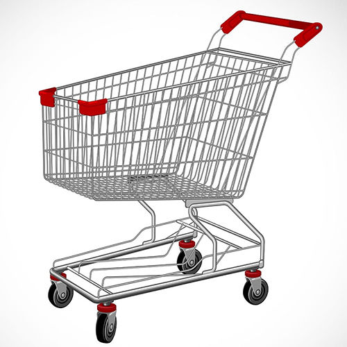 Shopping Trolley - Metal Type: Steel