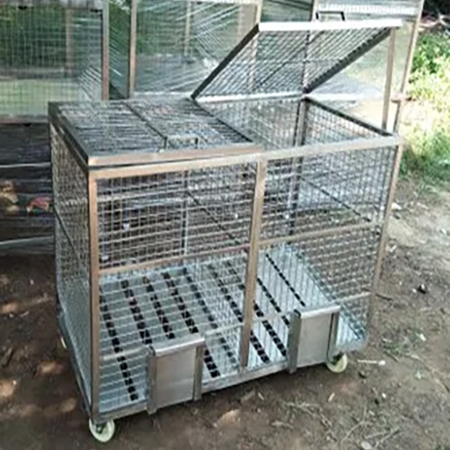 Potato Onion Bin - Stainless Steel, Free-Standing Manual Storage Solution | Hygienic Organization for Commercial Kitchens and Hotels