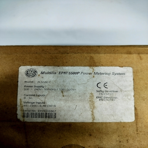 GE MULTILIN  PL5500C POWER METEING SYSTEM ( NEW OPAN BOX )
