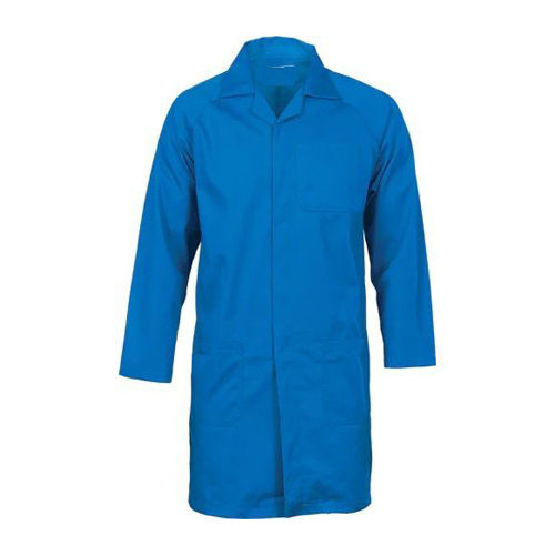 Blue Textile Dust Long Coat