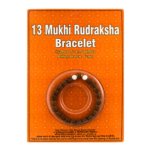 13 Mukhi Rudraksha Bracelet