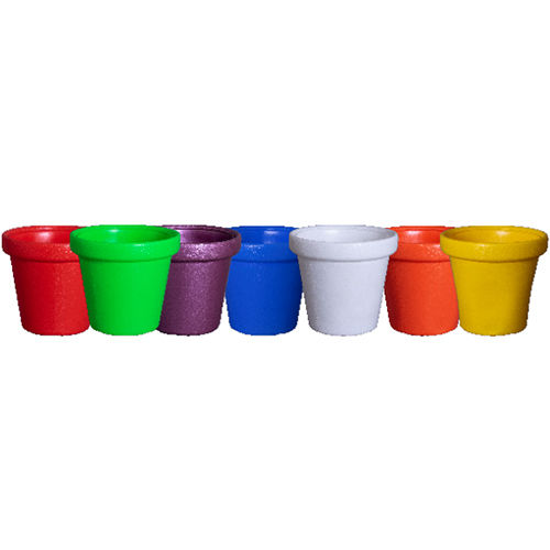 Crown Planter - Color: Multicolor