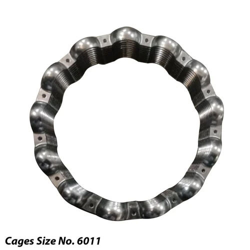 Silver 6011 Chrome Steel Ball Bearing Cages