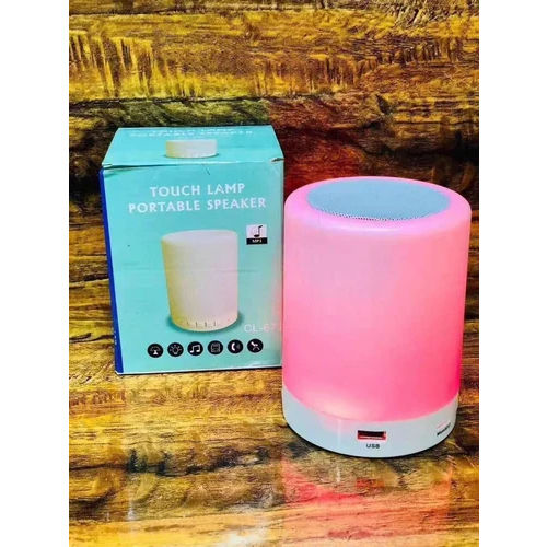 White Touch Lamp Bluetooth Speaker