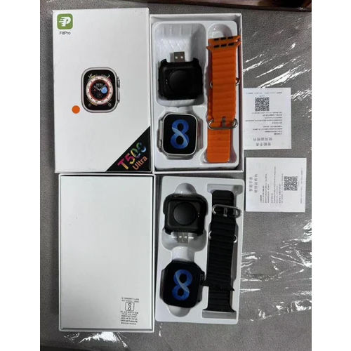 Black T500 Smart Watch