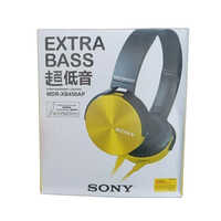 Extra Bass Headphones - Durable Pvc, Over-the-head Design, Elegant Grey Color | Superior Sound Quality, Deep Bass & Clear Vocals
