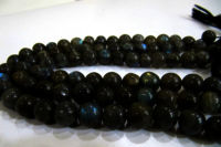 Natural Labradorite Round Shape Plain 9-10mm Beads Strand 8 inch long