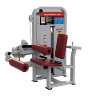 Leg Curl/extension Combo - Robust Steel Frame | Dual Functionality, Adjustable Seat And Pads, Ergonomic Design, Smooth Resistance Mechanism