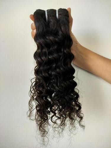 Remy Deep Curly Human Hair Weft Extensions