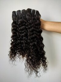 Remy Deep Curly Human Hair Weft Extensions