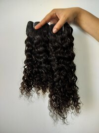 Remy Deep Curly Human Hair Weft Extensions