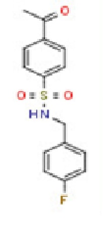 4-Acetyl-n-(4-fluorobenzyl) benzenesulfonamide