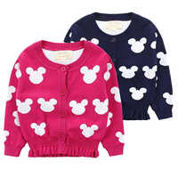 Girls Printed Sweater