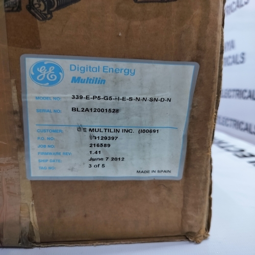 GE MULTILIN 339-E-P5-G5-H-E-S-N-N-SN-D-N MOTOR PROTECTION RELAY ( NEW OPAN BOX )