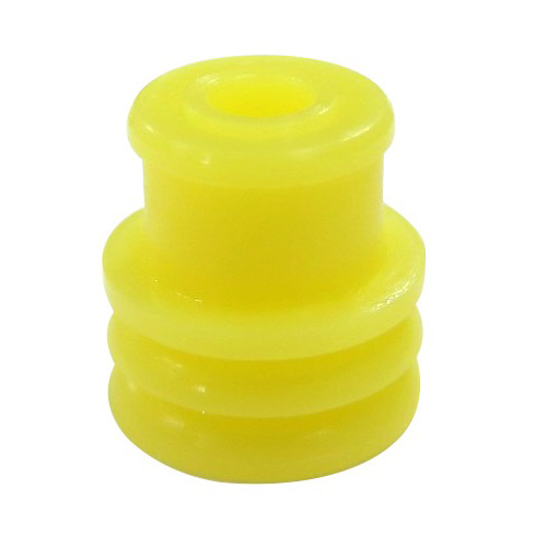 963245-1 (HY1248), Wire Seals For Wire Harness, Yellow, TE-TYCO