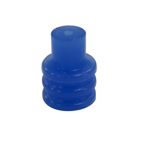 963294-1 (HY1583) Wire Seal For Wiring Harness, Blue, TE-TYCO
