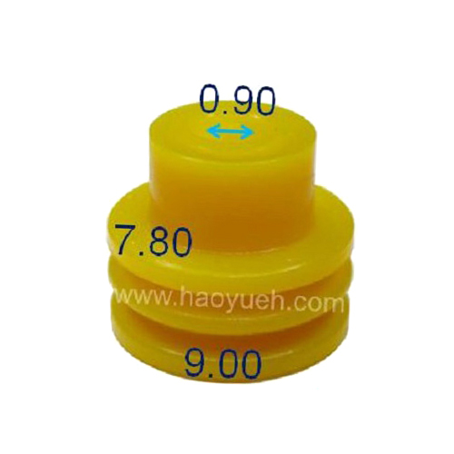 357972742 (HY1435) Wire Seal for Connector, Yellow, VW-AUDI