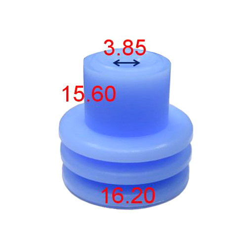 357972744A (HY1437) Wire Seal for Connector, Blue, VW-AUDI