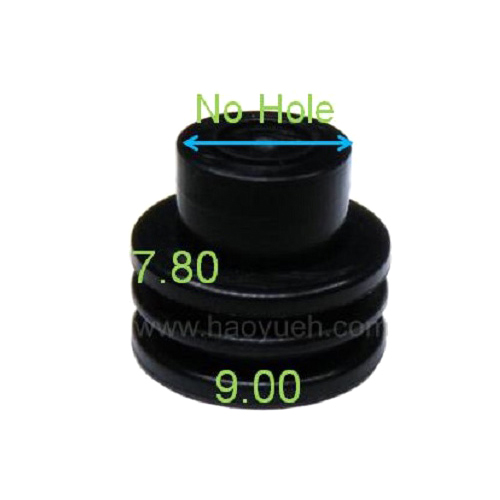 357972842 (HY1436) Wire Seal for Connector, Black, VW-AUDI
