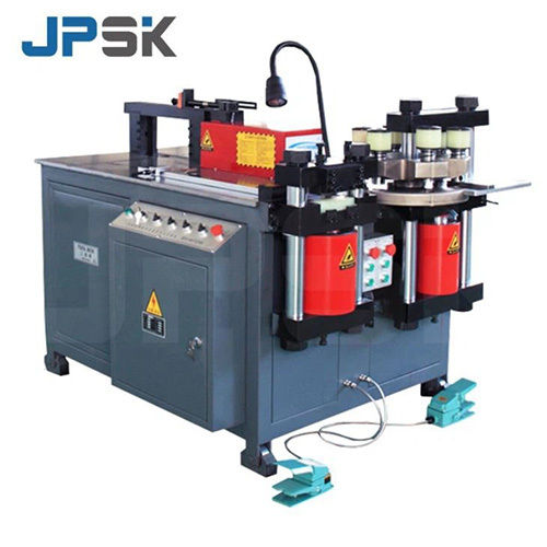 Three Unit Busbar Processing Machine With Manual Control Jpmx-303Cm - Color: Grey