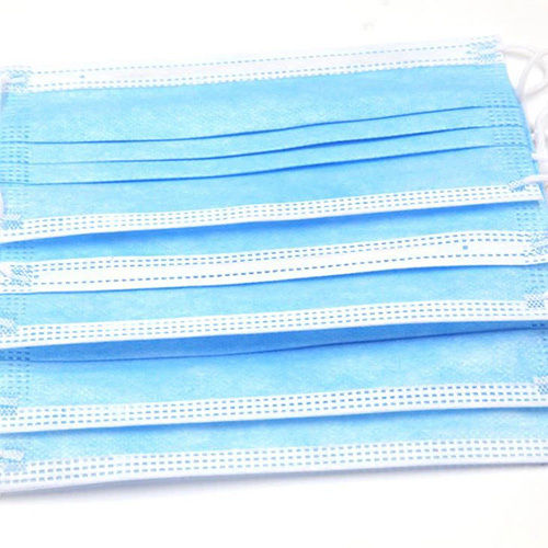 Anti Virus Procedure 3 Ply Earloop Disposable Face Mask Protective Equipment With 3 Ply Non Woven Stock