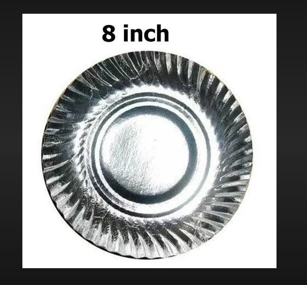 Paper Plate 8 No - Application: Event And Party