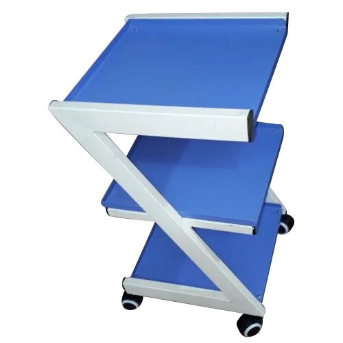 MS Powder Coated ECG Trolley