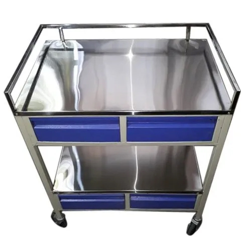 Rectangular Medicine Trolley