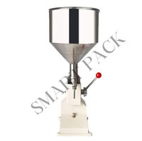 Manual Paste Filling Machine 10 Ml To 100 Ml - Color: Silver