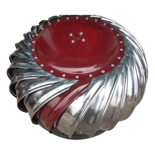 Steel Air Ventilator - Color: Silver