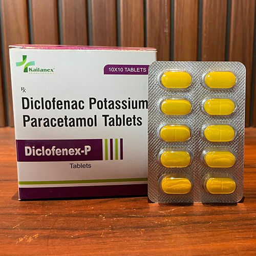 Diclofenac Pottasium Paracetamol Tablets - Drug Type: General Medicines