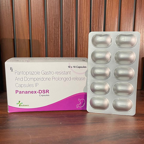 Pantoprazole Gastro-Resistant And Domperidone Prolongged-Release Capsules IP