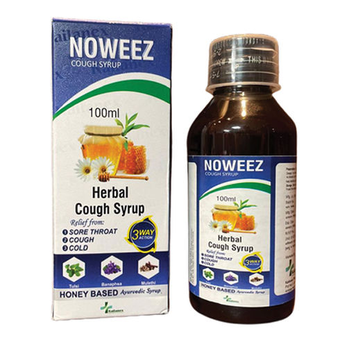 Herbal Cough Syrup 100Ml - Age Group: Suitable For All