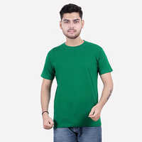 Club Green White Lable Round Neck T-shirts Gender: Male