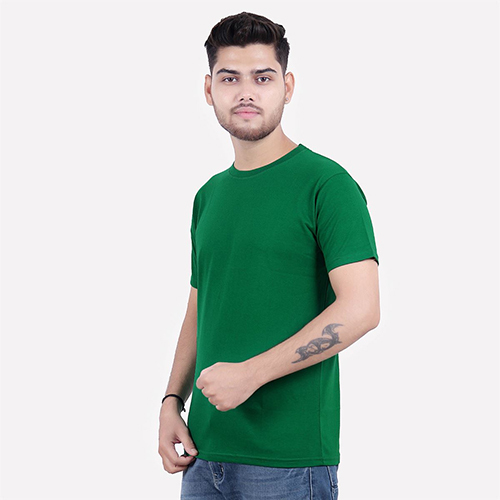 Club Green White Lable Round Neck T-Shirts