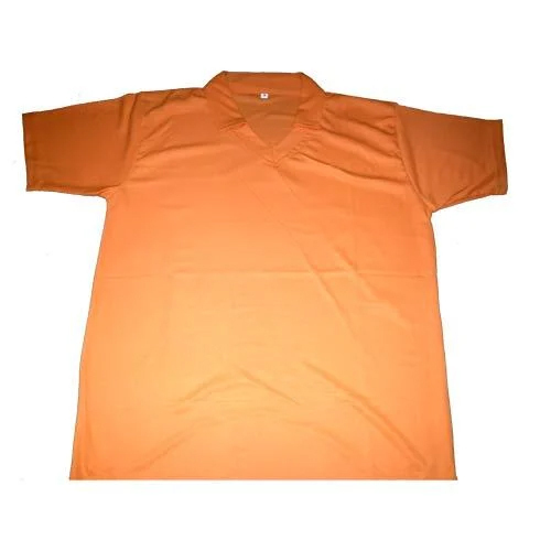 Orange V Neck T-Shirts