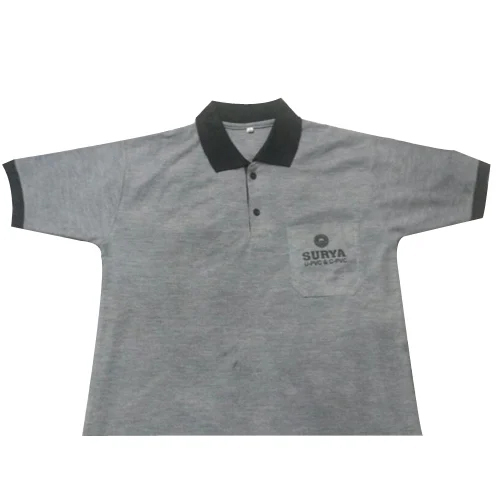 Men Collar Customized T-Shirts