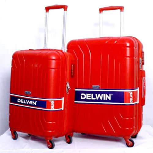 Delwin Molecule Cabin Hard Luggage Bag With Backpack