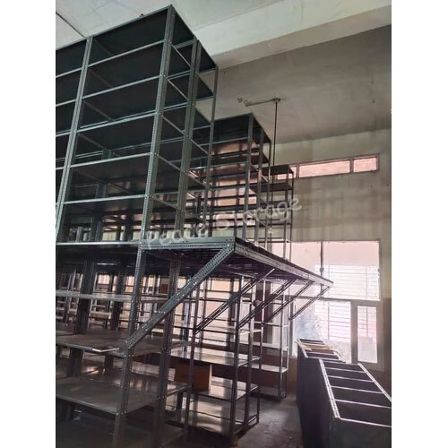 Multi Tier Slotted Angle Rack