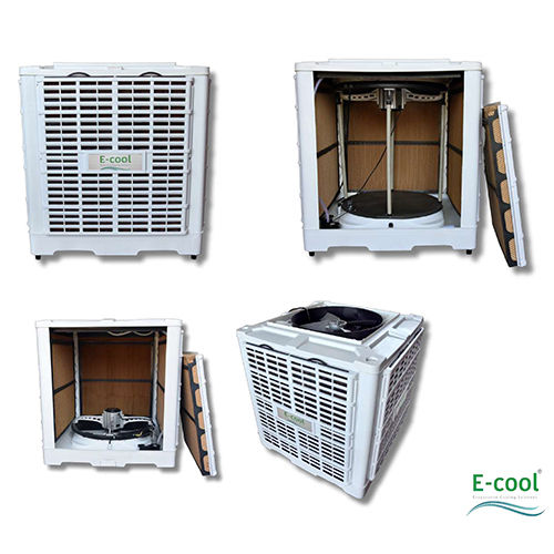 White Industrial Duct Air Cooler 50000 Cmh 29450 Cfm