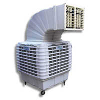 White Long Short Duct With Grill Garden Cooler