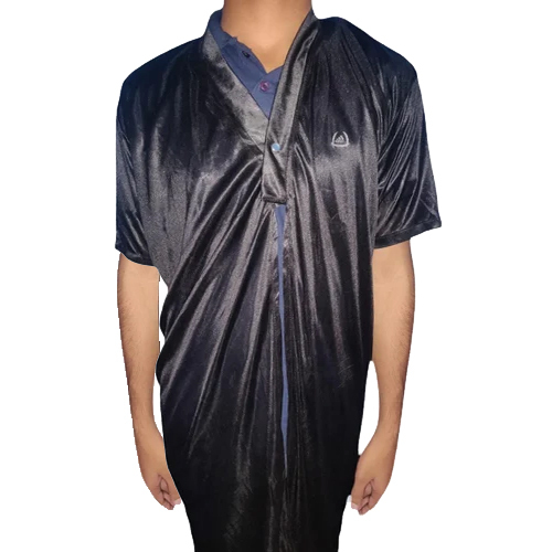 Black Synthetic Salon Gown