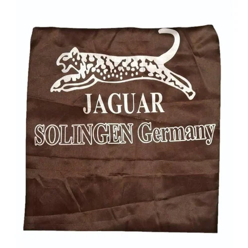 Brown Printed Polyester Salon Apron