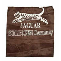 Brown Printed Polyester Salon Apron - 42x60 Inch | Durable, Washable, Stylish Design For Salon Professionals