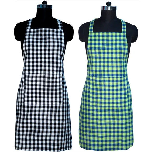 Multicolor Printed Apron Set