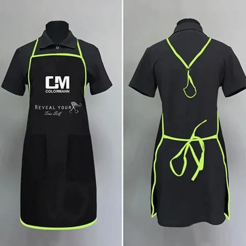 Black Waterproof Cotton Apron