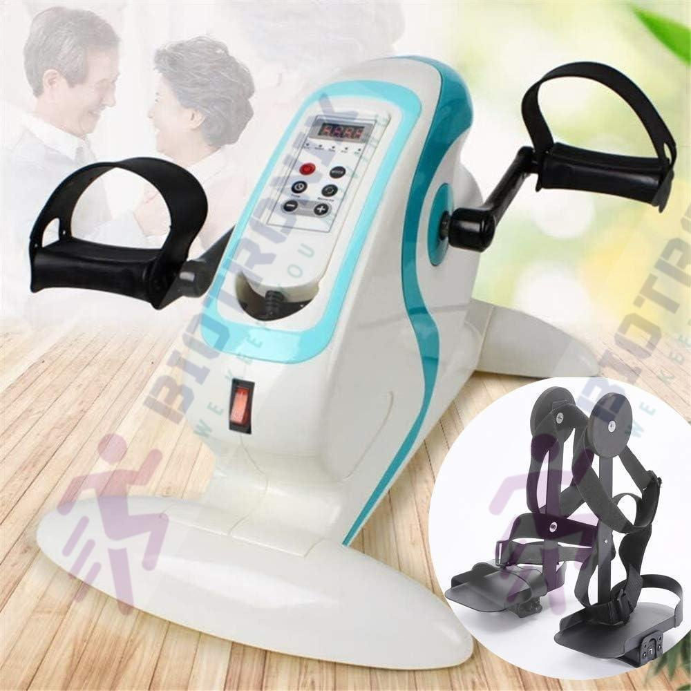 Adjustable motorized pedal exerciser for rehab