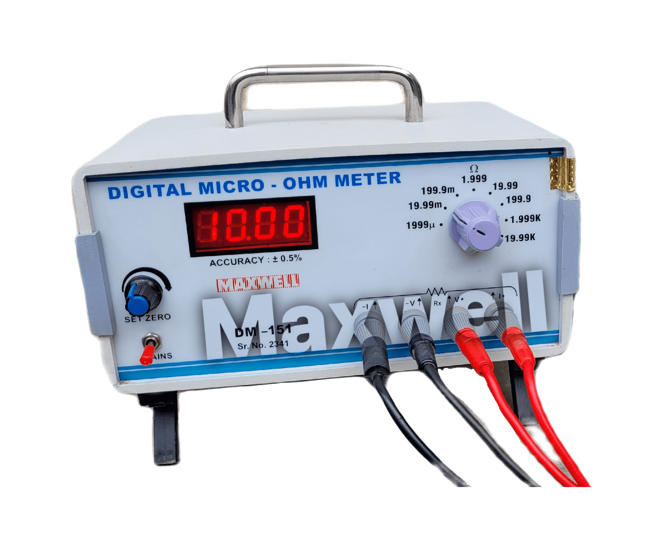 Digital Micro-ohm Ohm meter