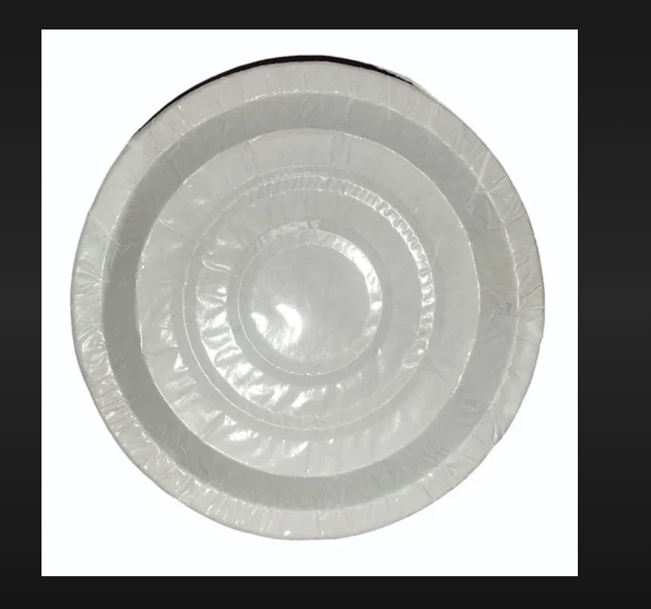White Disposable Chila Paper Plate