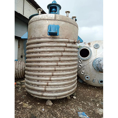 Stainless Steel Reactor Ss 316 Double Limpet Coil Used In Pharma Industries And Chemical Industries